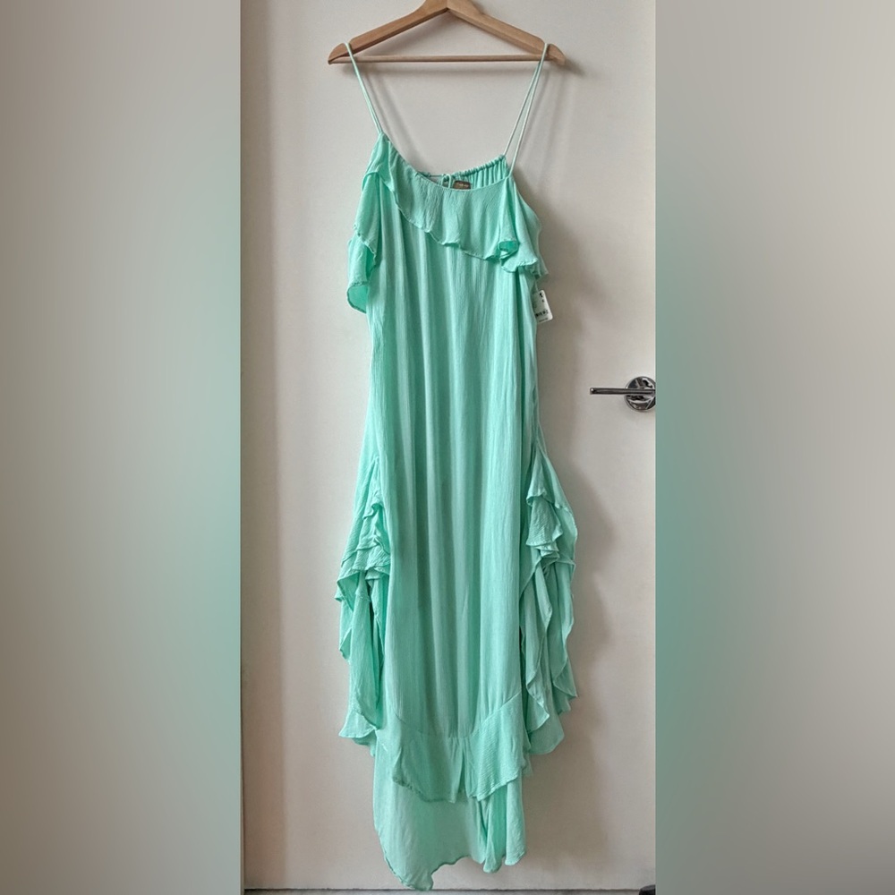 BNWT Free-est Oceans Maxi Dress Mint Wave - Picture 4 of 16